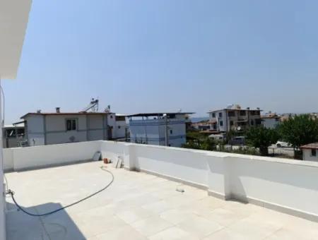 3 In 1 Duplex Villa For Sale In Seferihisar Akarca, 100 M To The Sea, With Large Garden