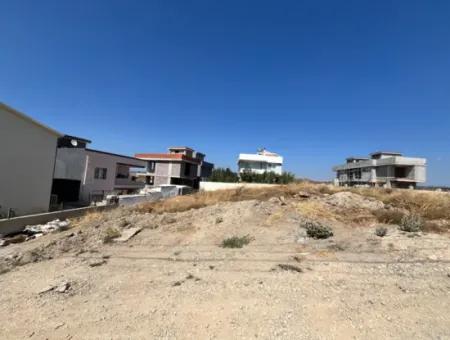 Two Villas Can Be Built! Land For Sale In Seferihisar Tepecik Mahallesi Akarca Region