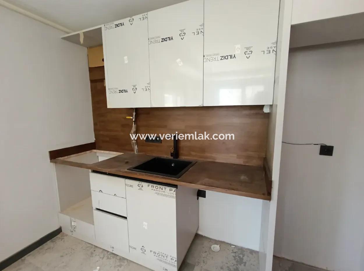 Seferihisar Gözsüzler'de 1+1, Sıfır Kiralık Daire