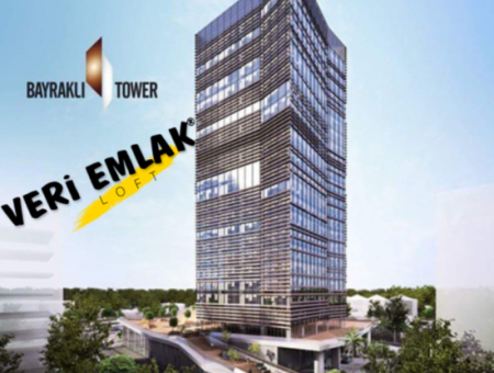 Bayraklı Tower’da Ofisinizi Zirveye Taşımak İster Misiniz? Kiralık 1+0 Ofis Fırsatı